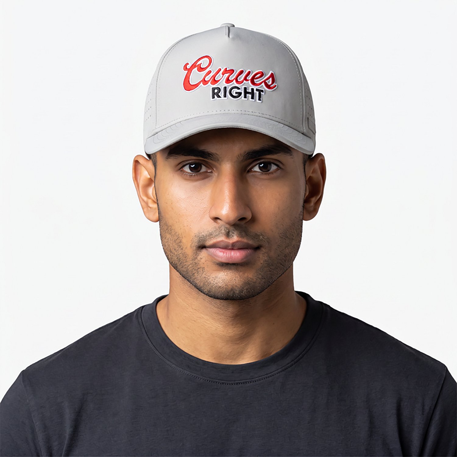 Bogey Bros Men's Curves Right Golf Snapback Cap