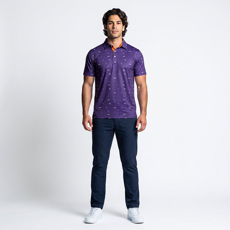 Bogey Bros Men's Send It Polo Shirt