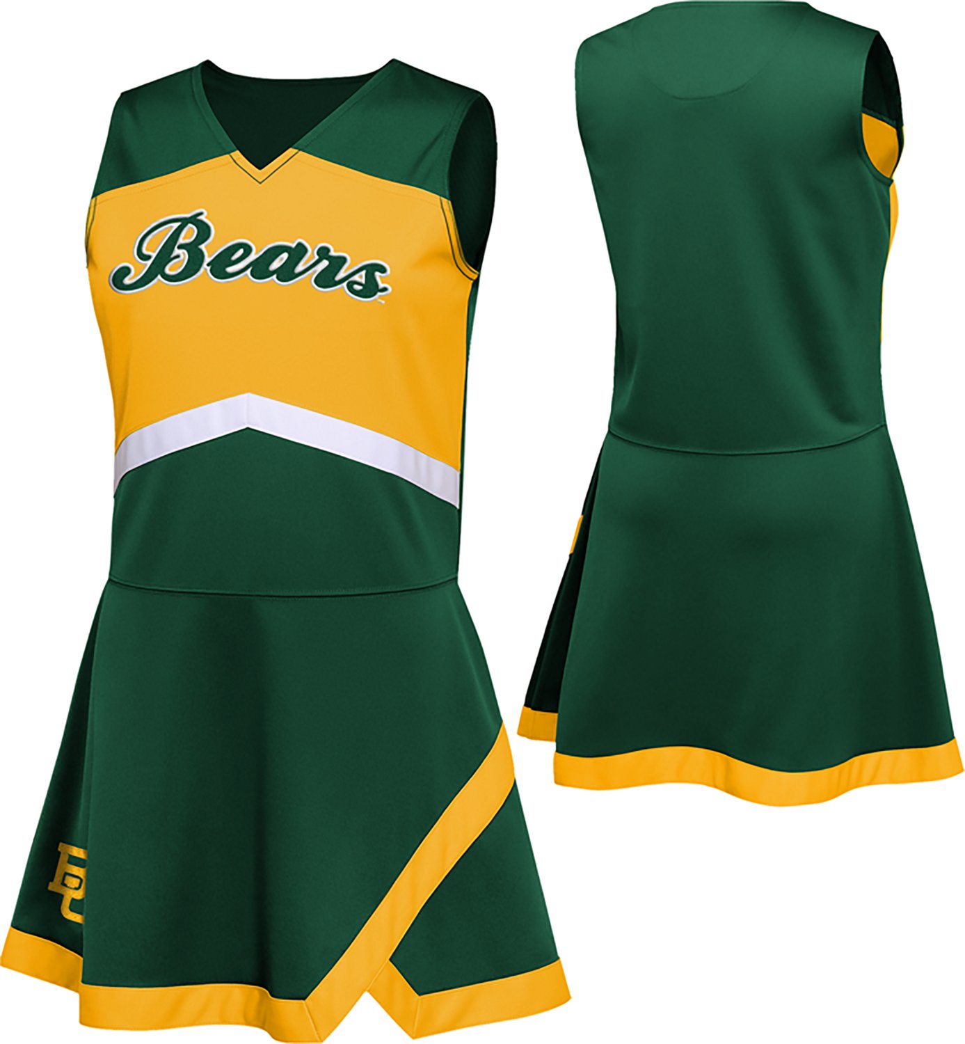 Outerstuff Girls' Baylor University Cheer Captain Jumper Dress - view number 3