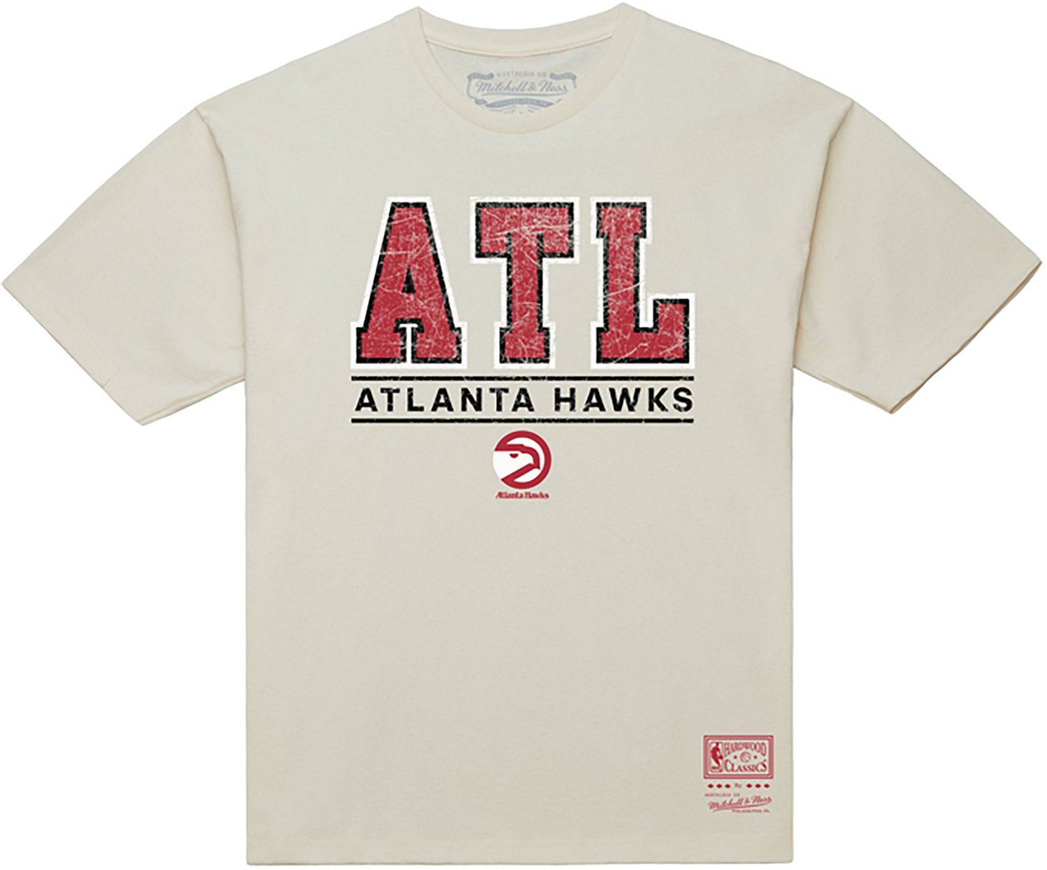 Mitchell & Ness Men's Atlanta Hawks Abbreviated Arch Graphic T-shirt