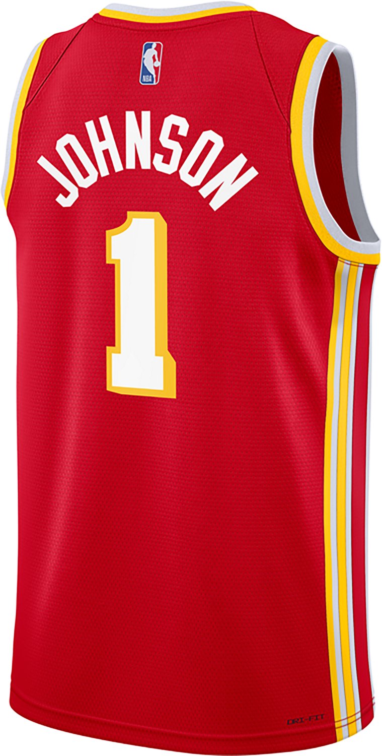 Youth Nike Jalen Johnson Atlanta Hawks Swingman Jersey - Icon Edition - view number 2