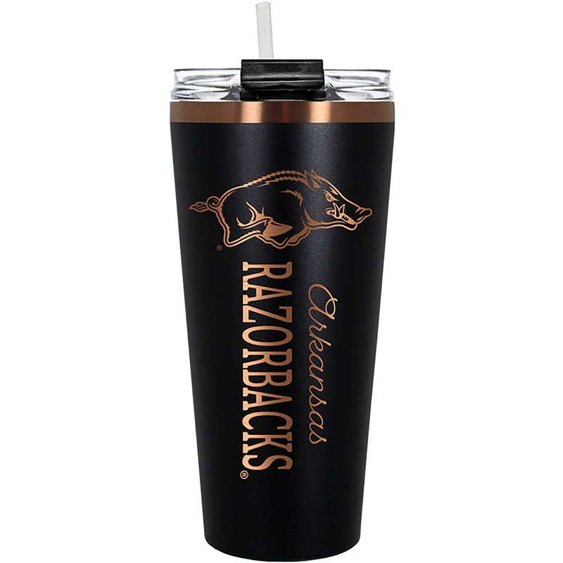 Great American Products Arkansas Black and Copper Big Slim 32 oz Tumbler