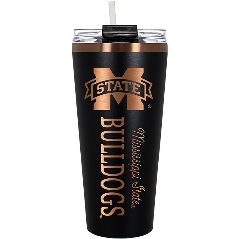 Great American Products Mississippi State Black and Copper Big Slim 32 oz Tumbler