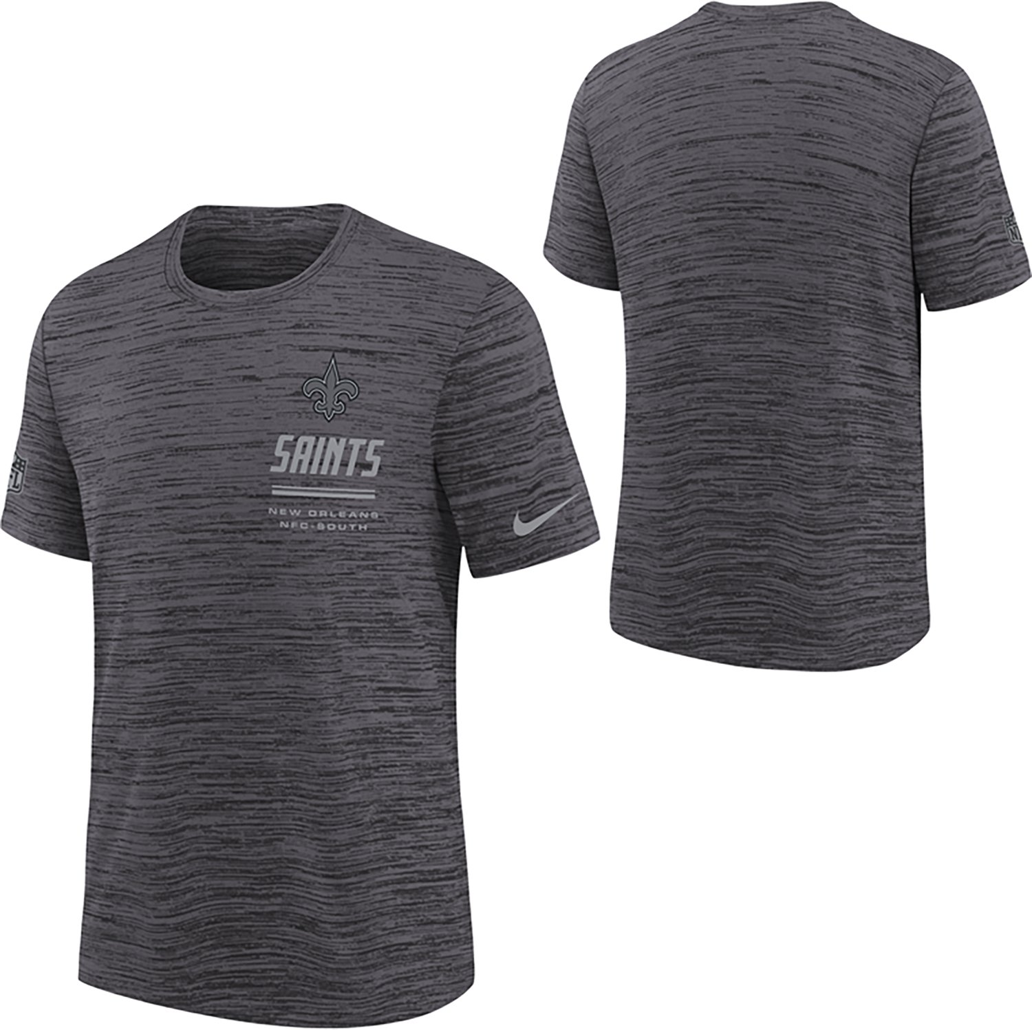 Nike Boys' New Orleans Saints Sideline Velocity T-Shirt - view number 3