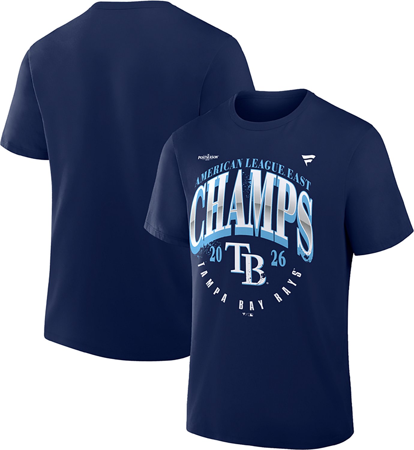 Fanatics Men's Tampa Bay Rays 2026 Division Champions Locker Room Graphic T-shirt - view number 3