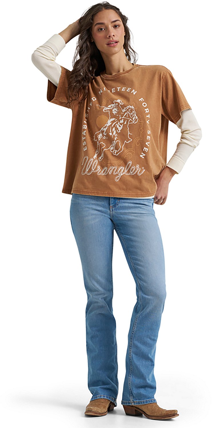Wrangler Women's Rider Girlfriend Graphic Tee - view number 2