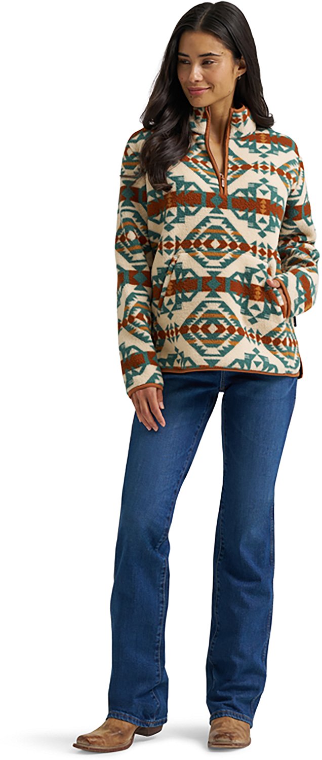 Wrangler Women's High Plains Sherpa Pullover - view number 2