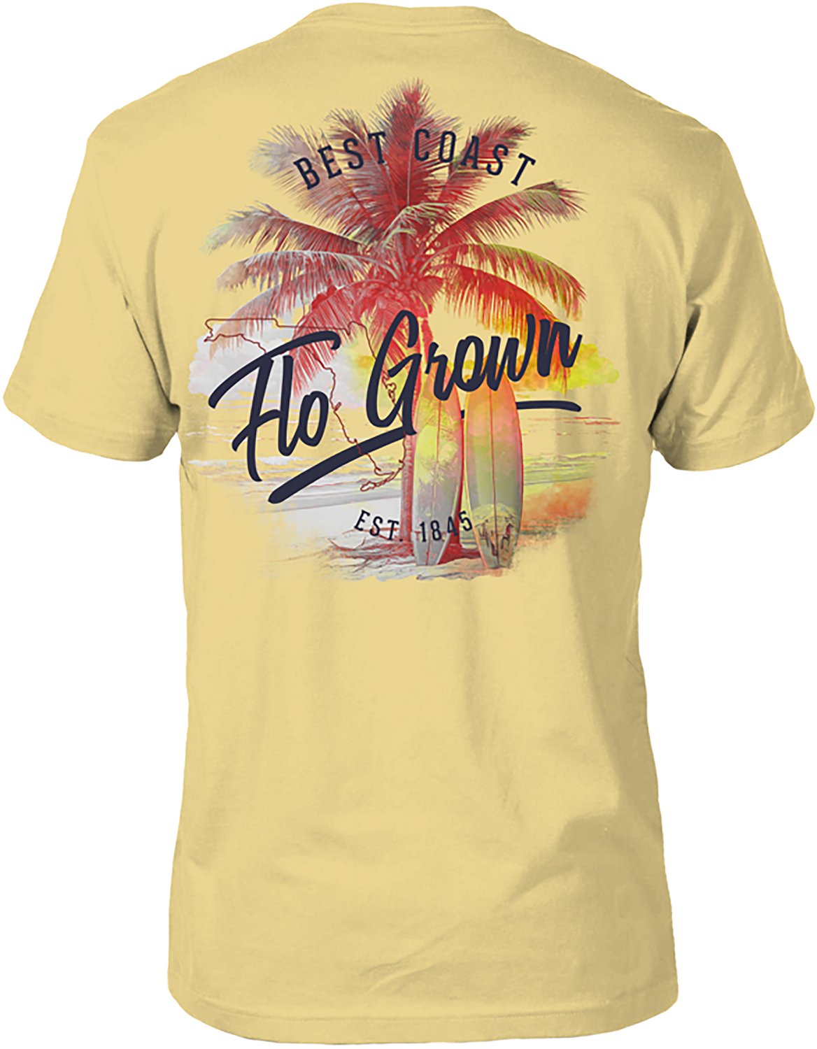 FloGrown Men's Best Coast T-Shirt - view number 2
