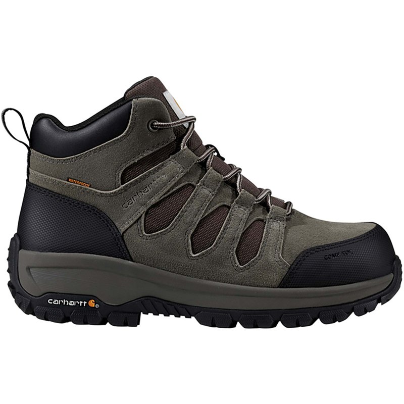 Carhartt Men's Dearborn Mid Waterproof Composite Toe | Dark Grey Brown | 13 W