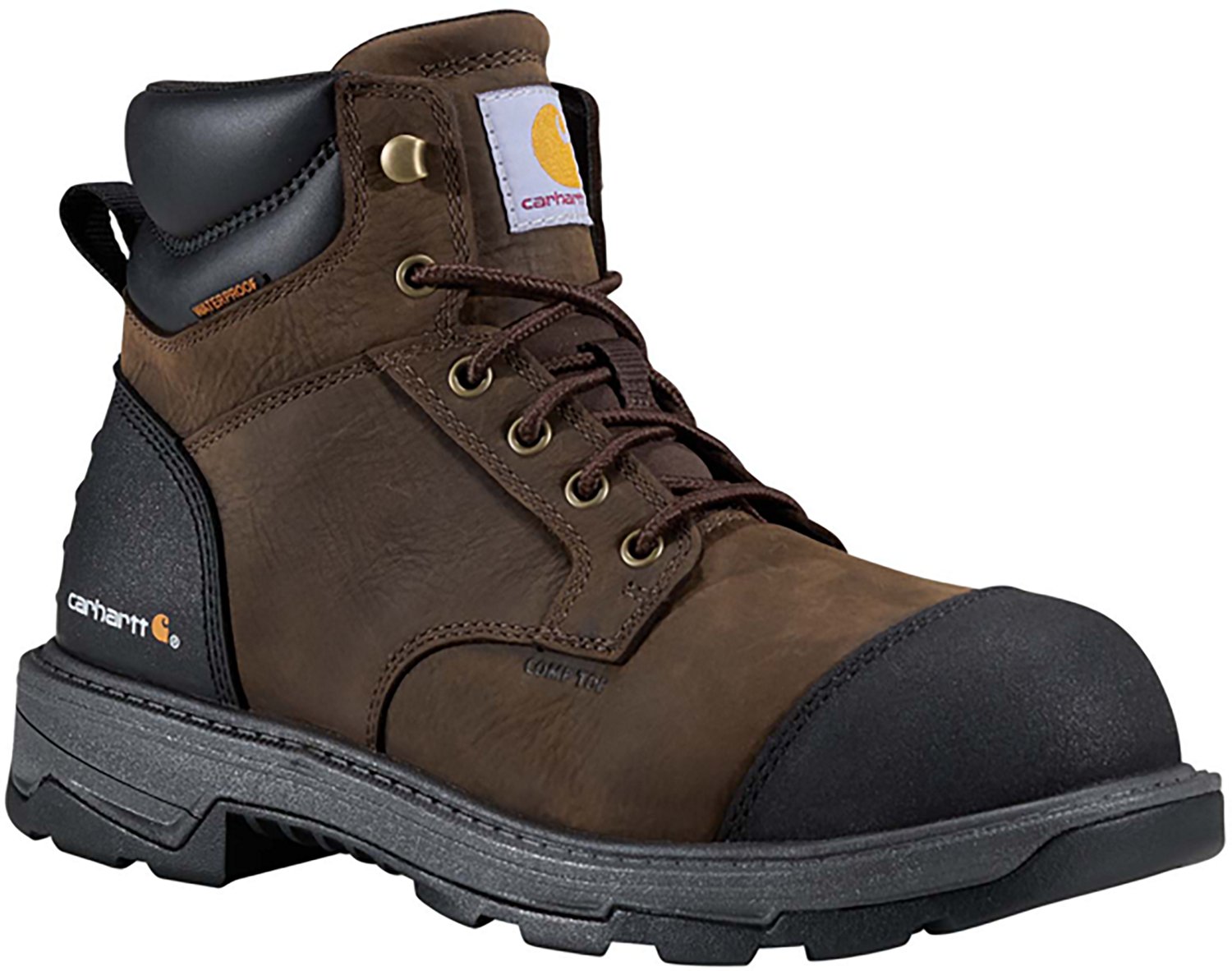 Carhartt Men's Hamilton Waterproof Composite Toe Work Boots - view number 3