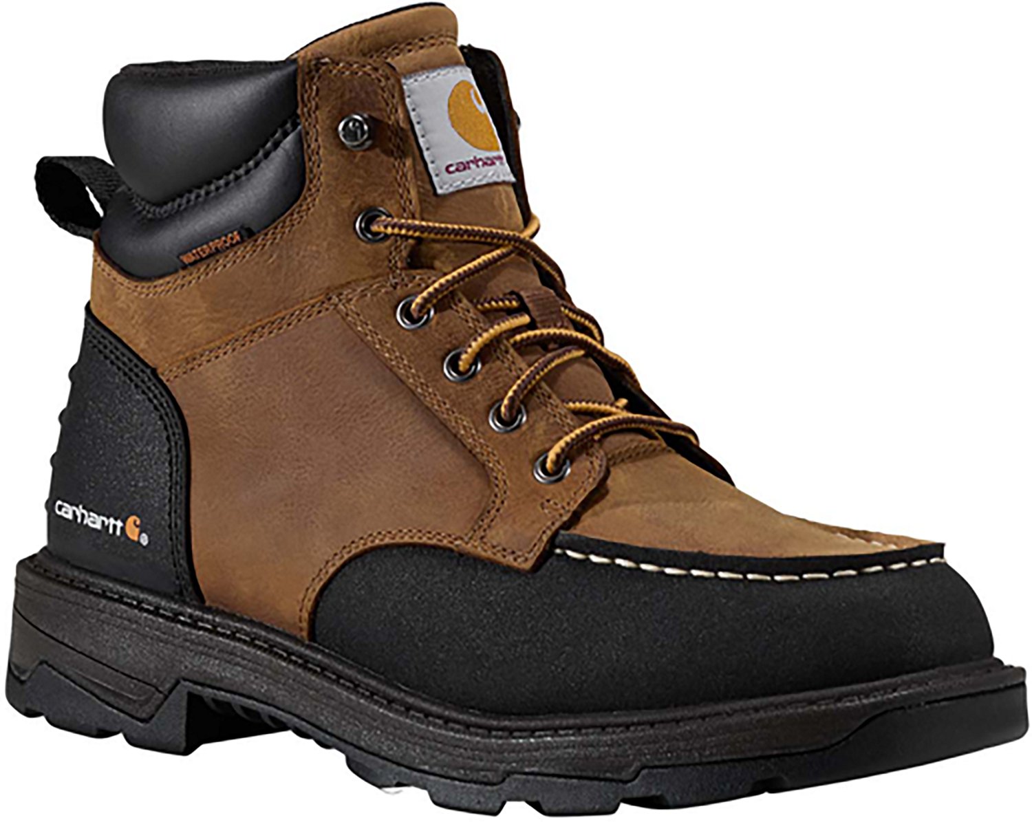 Carhartt Men's Hamilton Waterproof Moc Toe Work Boots - view number 3