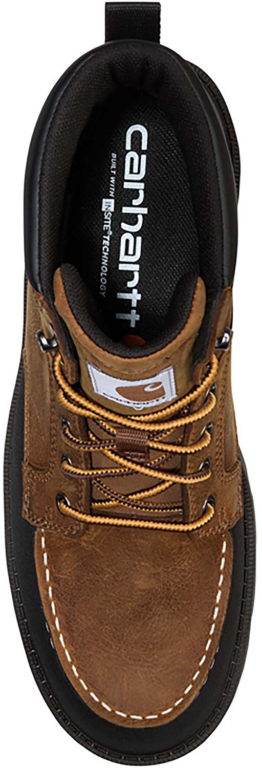 Carhartt Men's Hamilton Waterproof Moc Toe Work Boots - view number 4