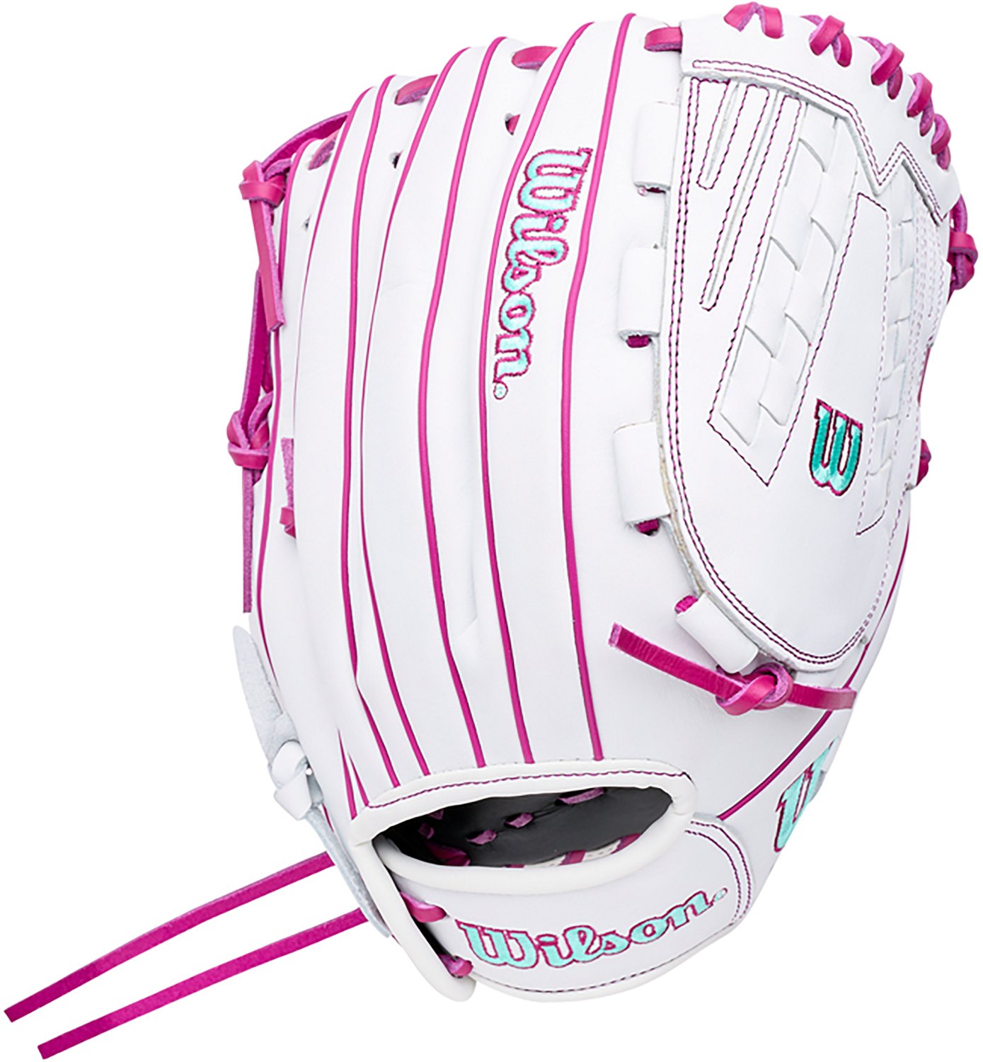 Wilson Adults' 12.5 in. A1000 V125 Softball Fastpitch Outfield Fielding Glove - view number 2