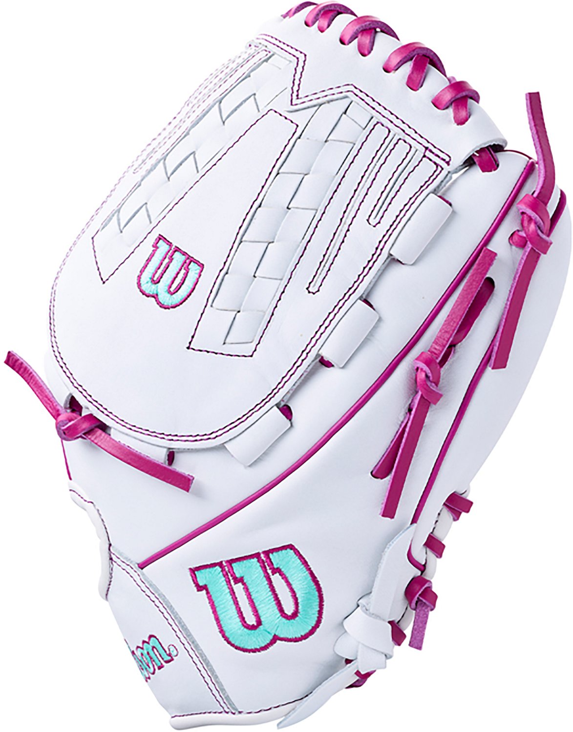 Wilson Adults' 12.5 in. A1000 V125 Softball Fastpitch Outfield Fielding Glove - view number 4