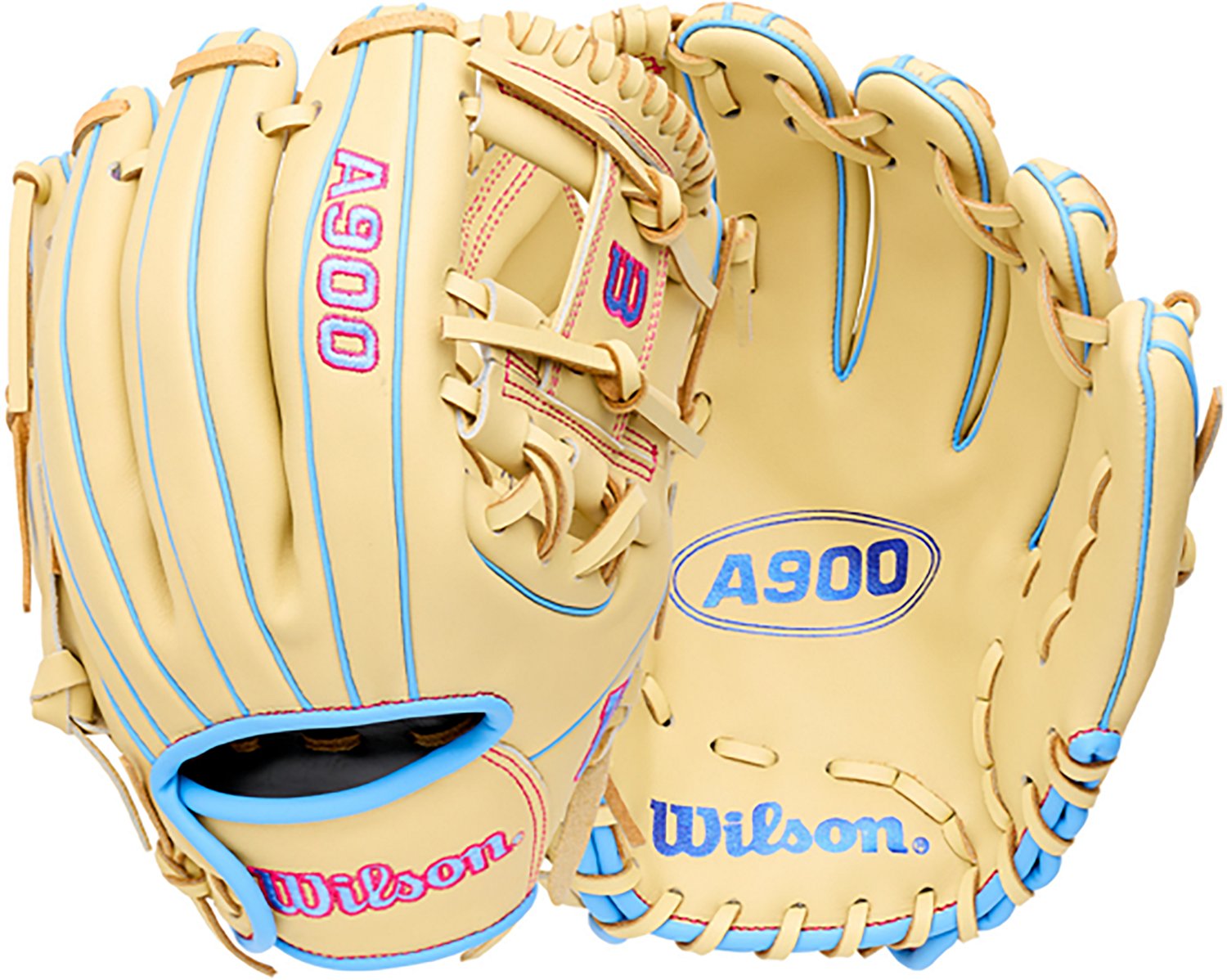 Wilson Kids' 11.5 in. A900 Pedroia Fit Baseball Infield Fielding Glove