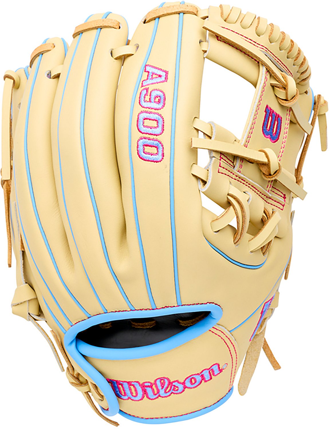 Wilson Kids' 11.5 in. A900 Pedroia Fit Baseball Infield Fielding Glove - view number 2