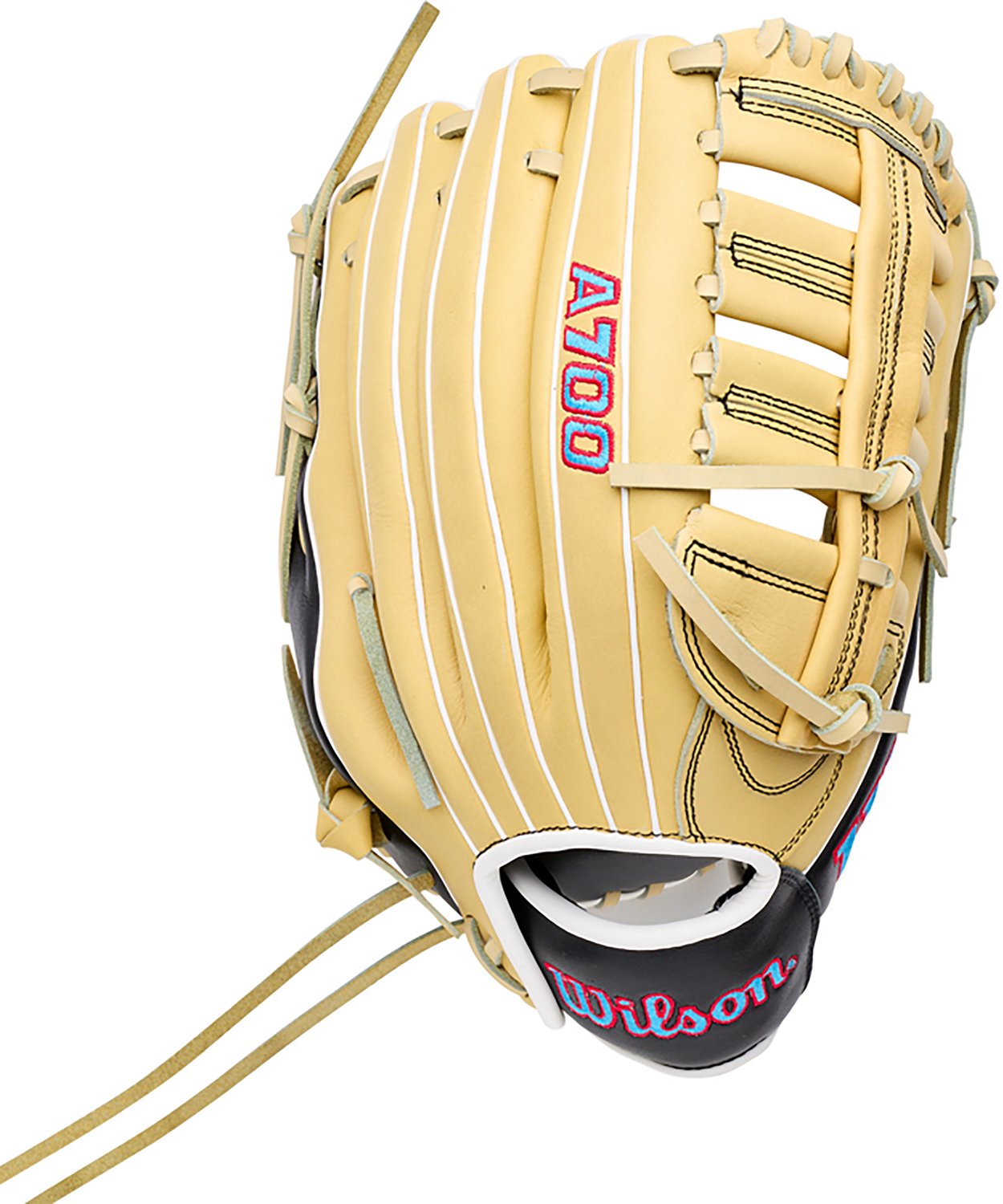 Wilson Kids' 12.5 in. A700 Baseball Outfield Fielding Glove - view number 2