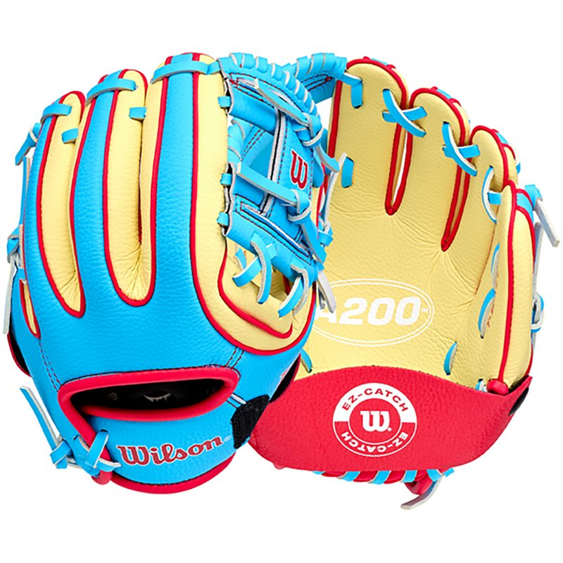 Wilson Kids' 9 in. A200 EZ Catch Baseball Fielding Glove