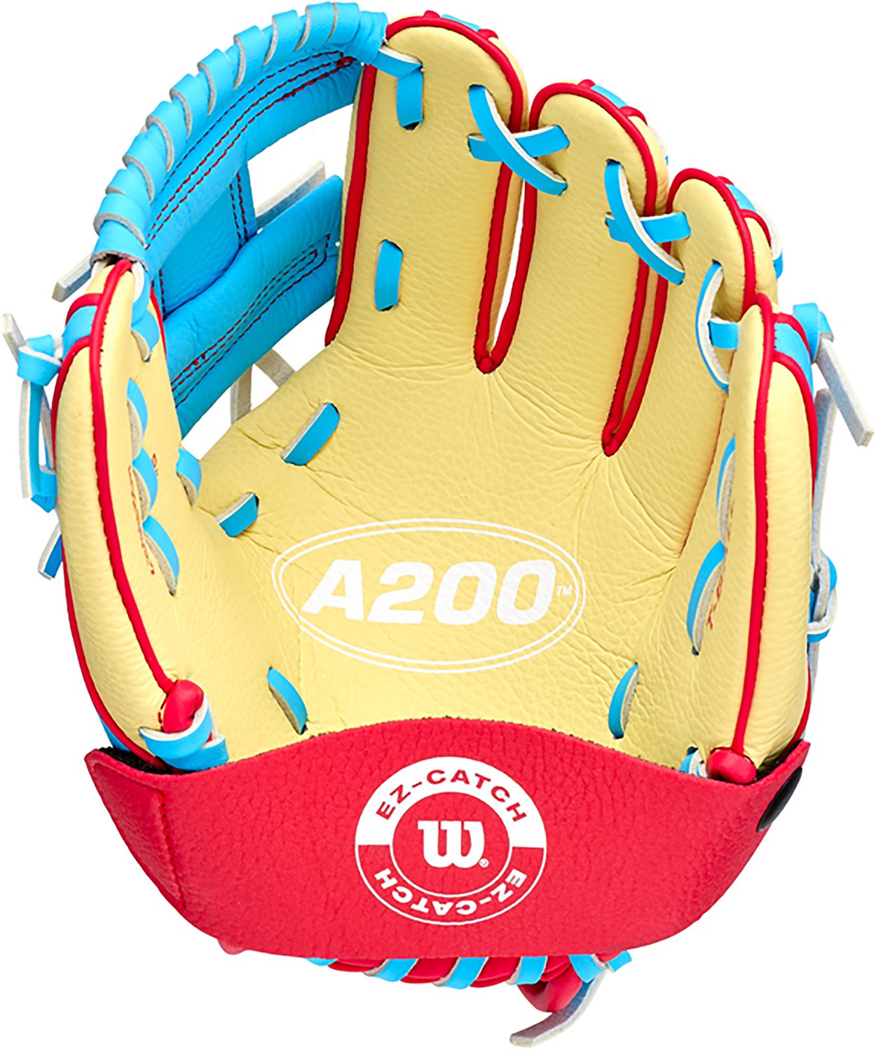 Wilson Kids' 9 in. A200 EZ Catch Baseball Fielding Glove - view number 3
