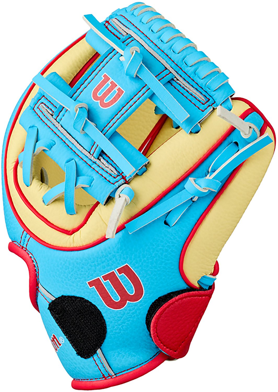 Wilson Kids' 9 in. A200 EZ Catch Baseball Fielding Glove - view number 4
