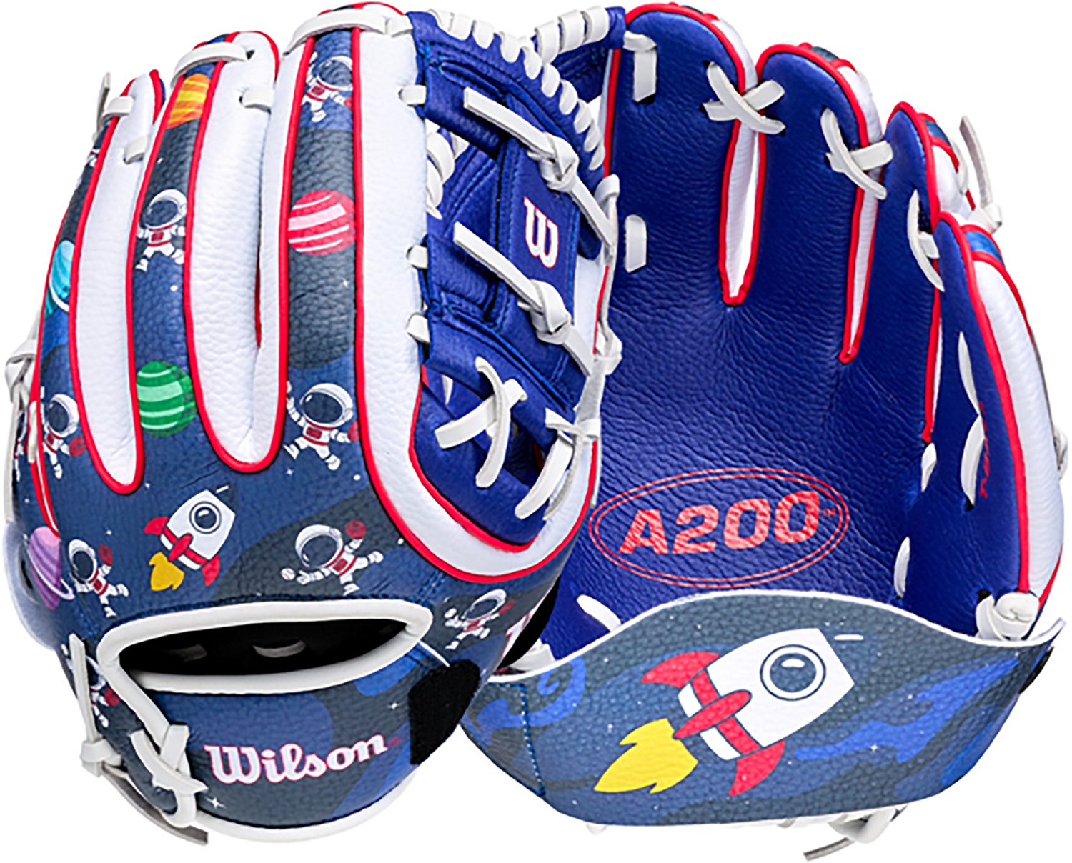 Wilson Kids' 10 in. A200 EZ Catch Outer Space Baseball Fielding Glove