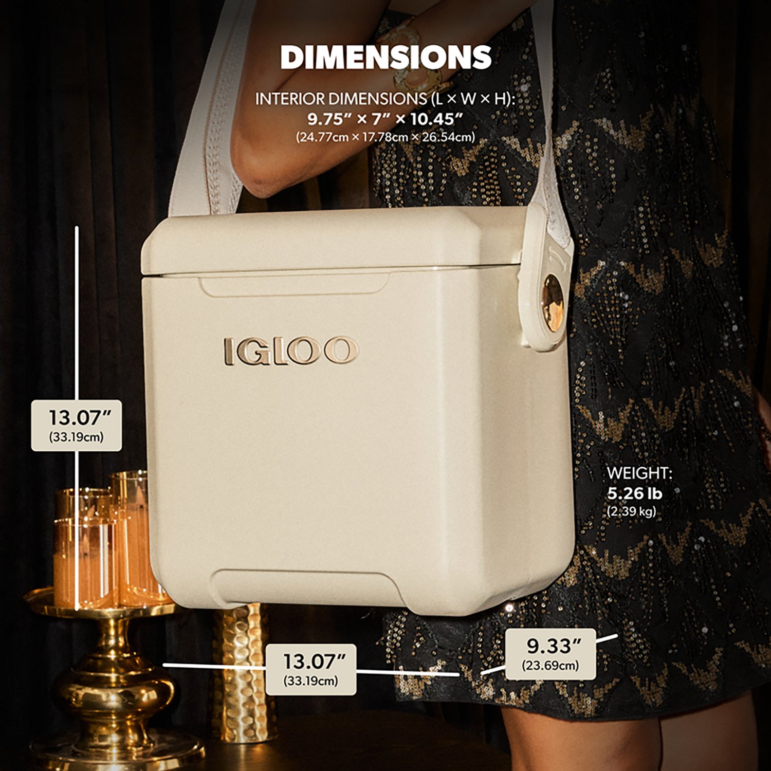Igloo Luxe Tag Along Too 11 Qt Cooler - view number 2