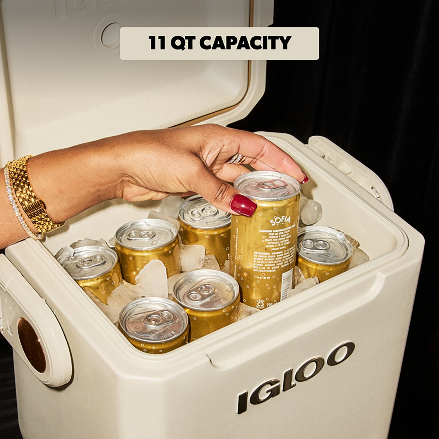 Igloo Luxe Tag Along Too 11 Qt Cooler - view number 3