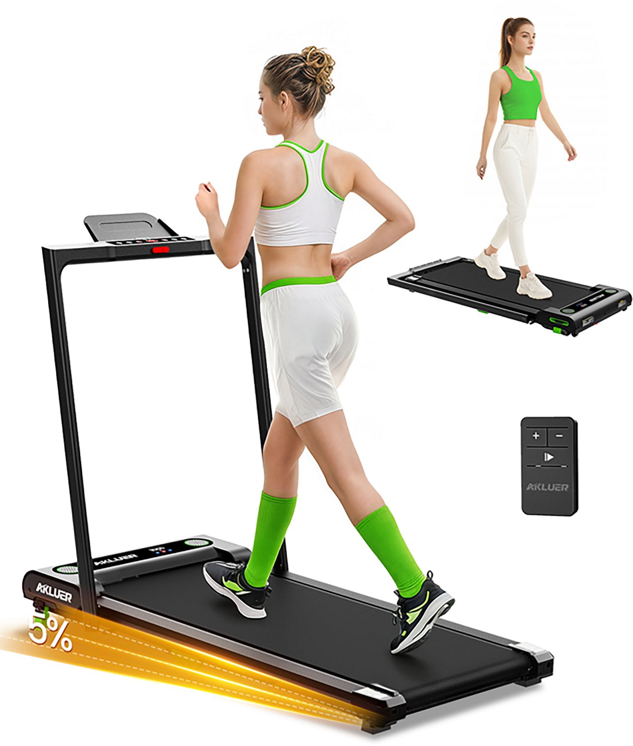 Akluer 480L-B Under Desk Treadmill