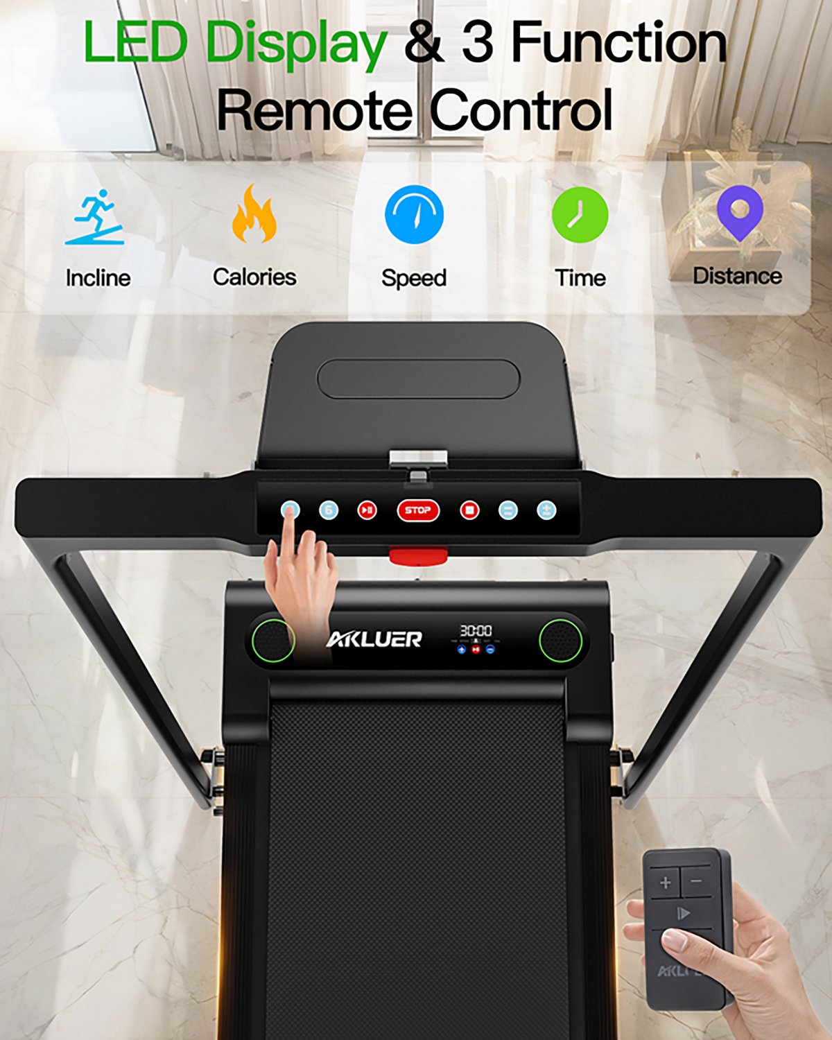 Akluer 480L-B Under Desk Treadmill - view number 4