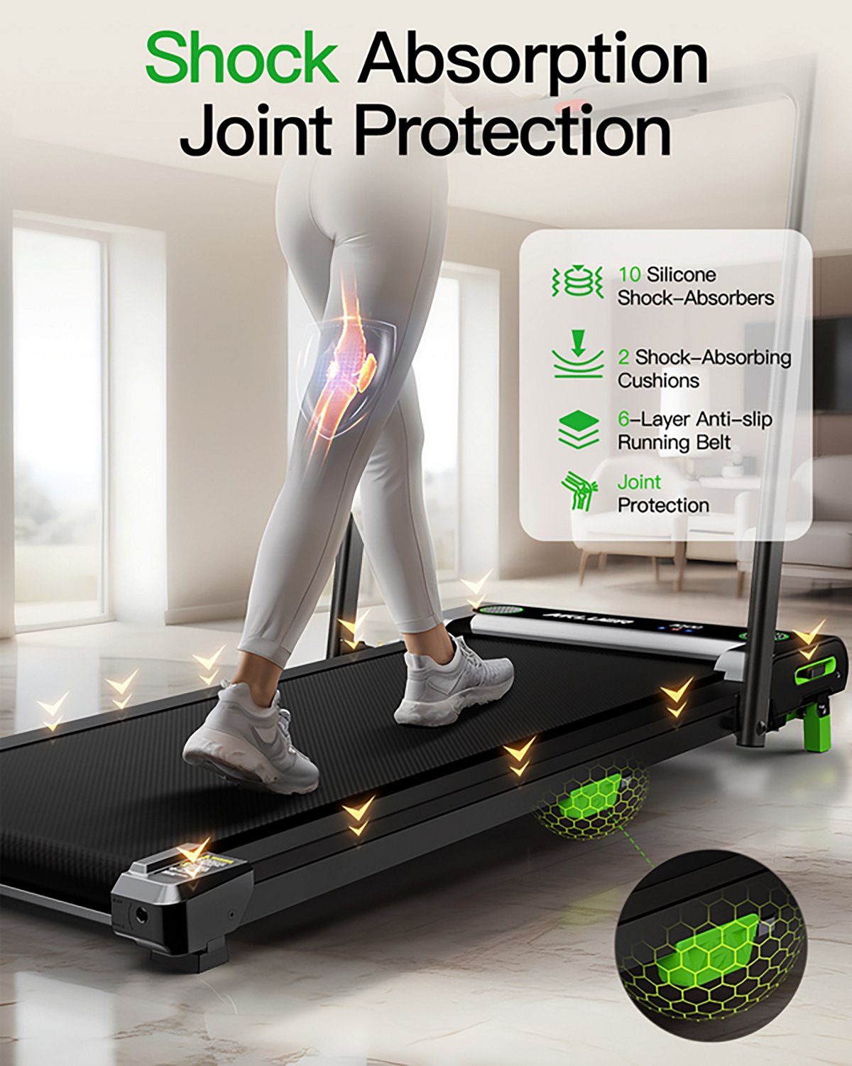 Akluer 480L-B Under Desk Treadmill - view number 5