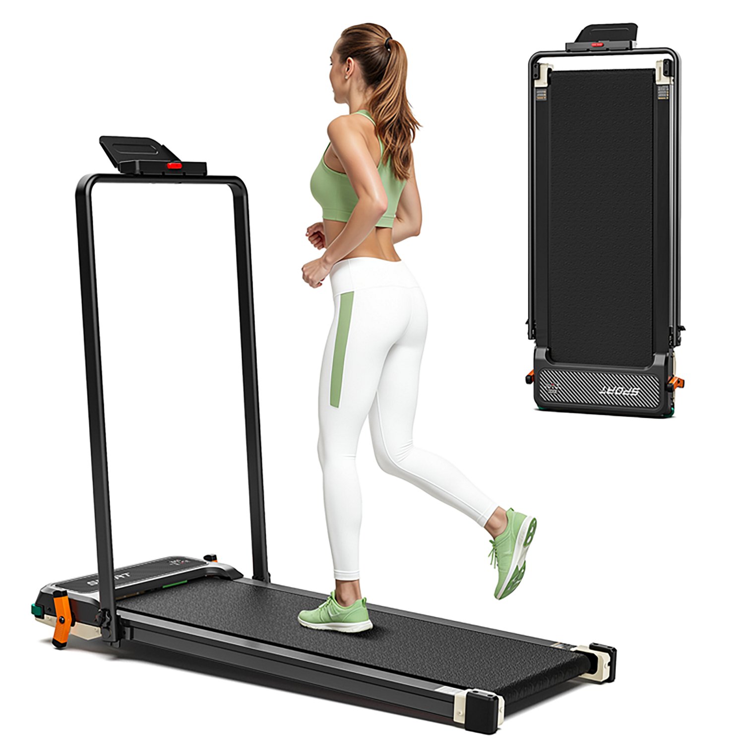 Akluer 520A-B 2-in-1 Foot Massage Under Desk Treadmill - view number 2