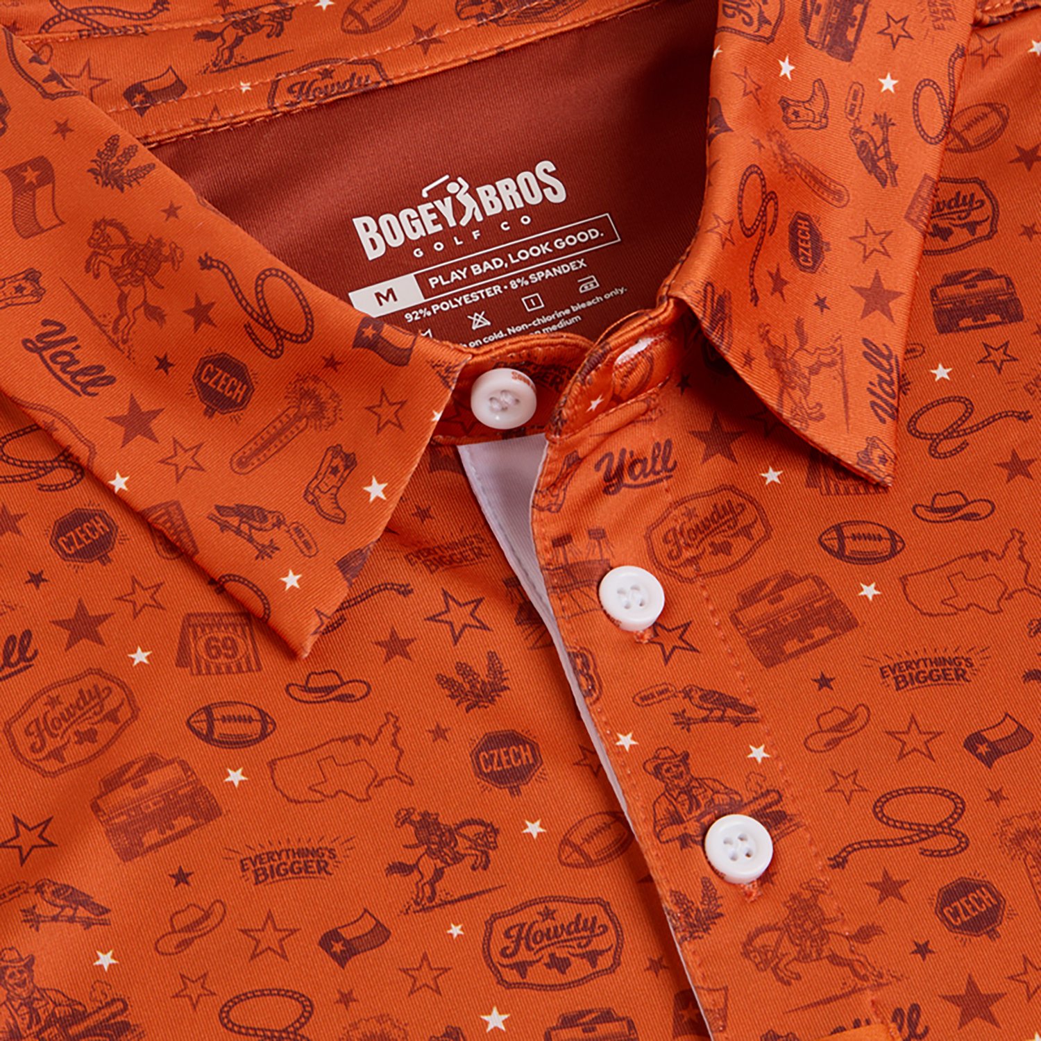 Bogey Bros Men's Burnt Ends Polo Shirt | Academy