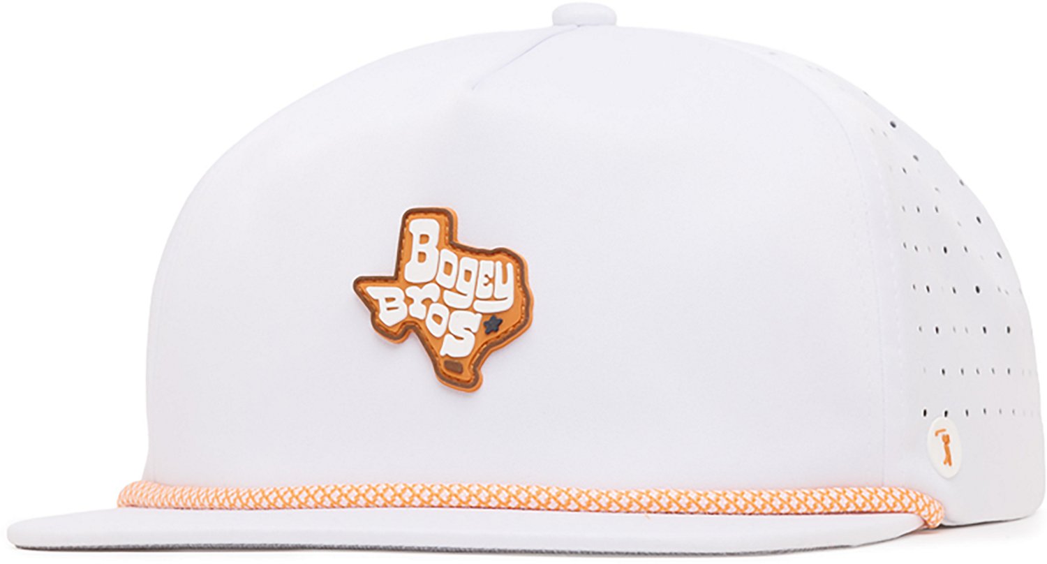 Bogey Bros Men's Burnt Ends Unstructured Flat Bill Snapback Hat | Academy