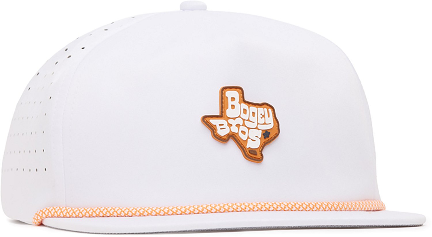 Bogey Bros Men's Burnt Ends Unstructured Flat Bill Snapback Hat | Academy