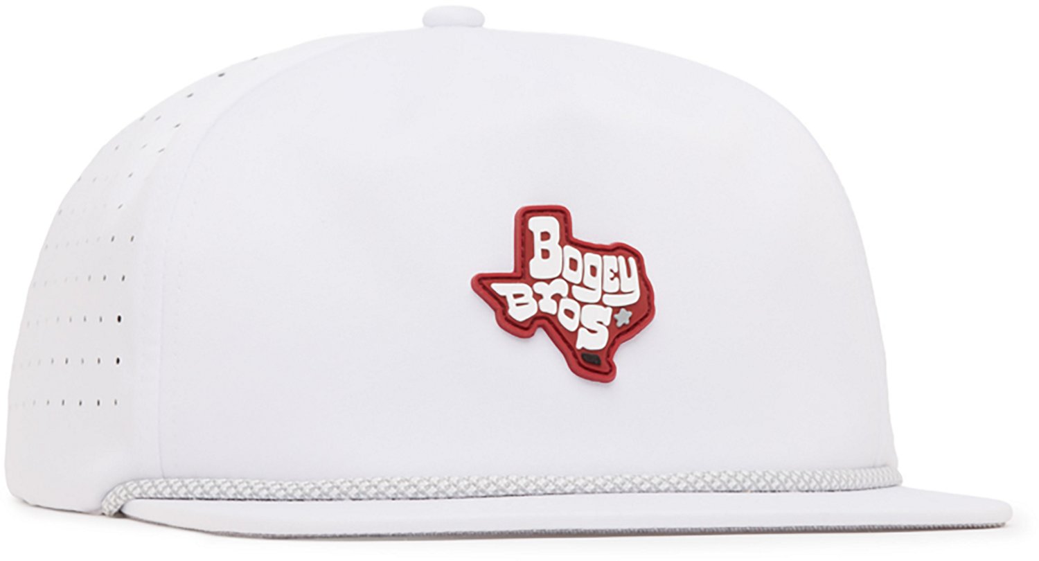 Bogey Bros Men's Hard Corps Unstructured Flat Bill Snapback Hat | Academy