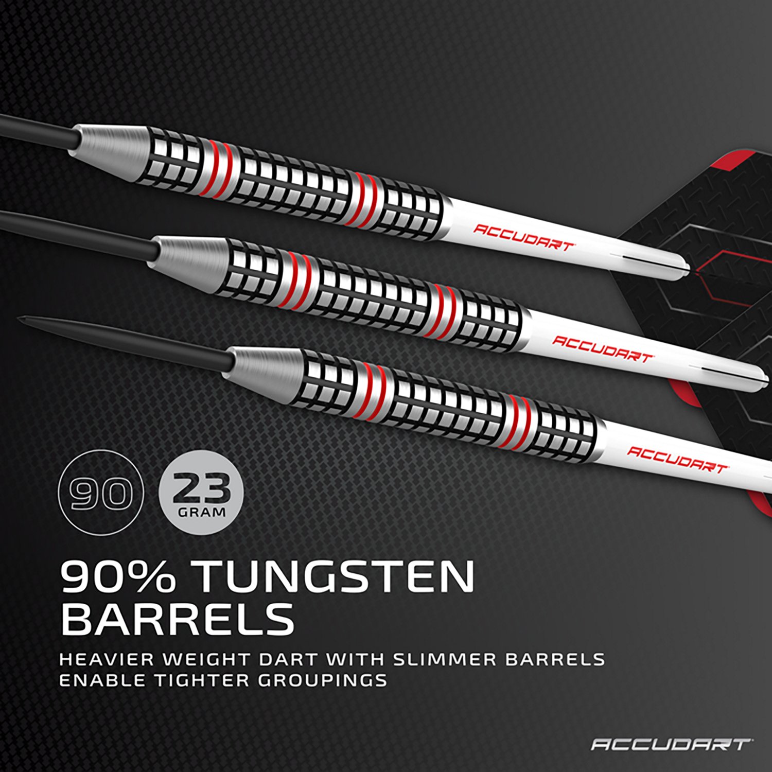 Accudart STL 7.5 Tungsten Steel Tip Darts 3-Pack - view number 2