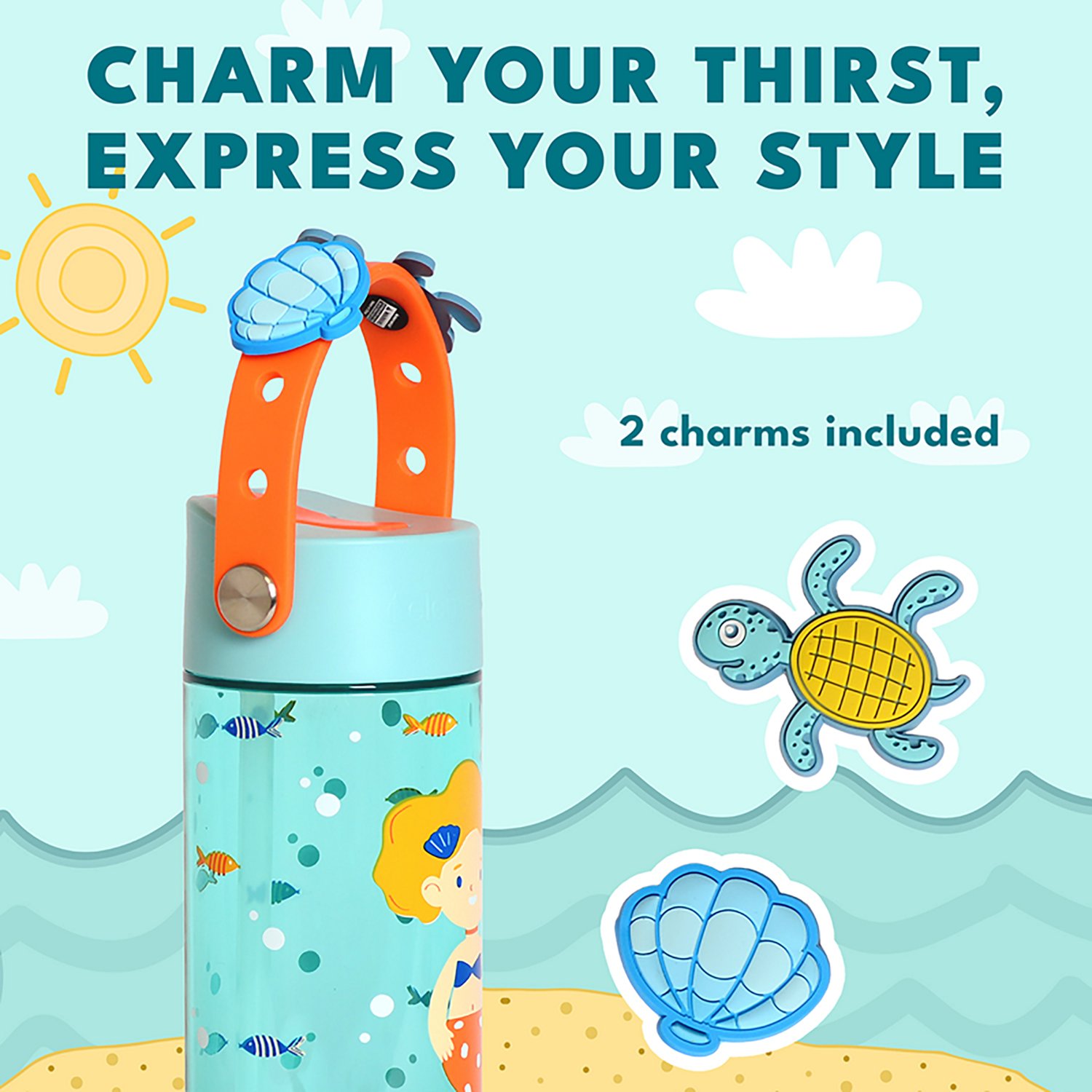 Elemental Splash Charm Tritan 18 oz Water Bottle - view number 3