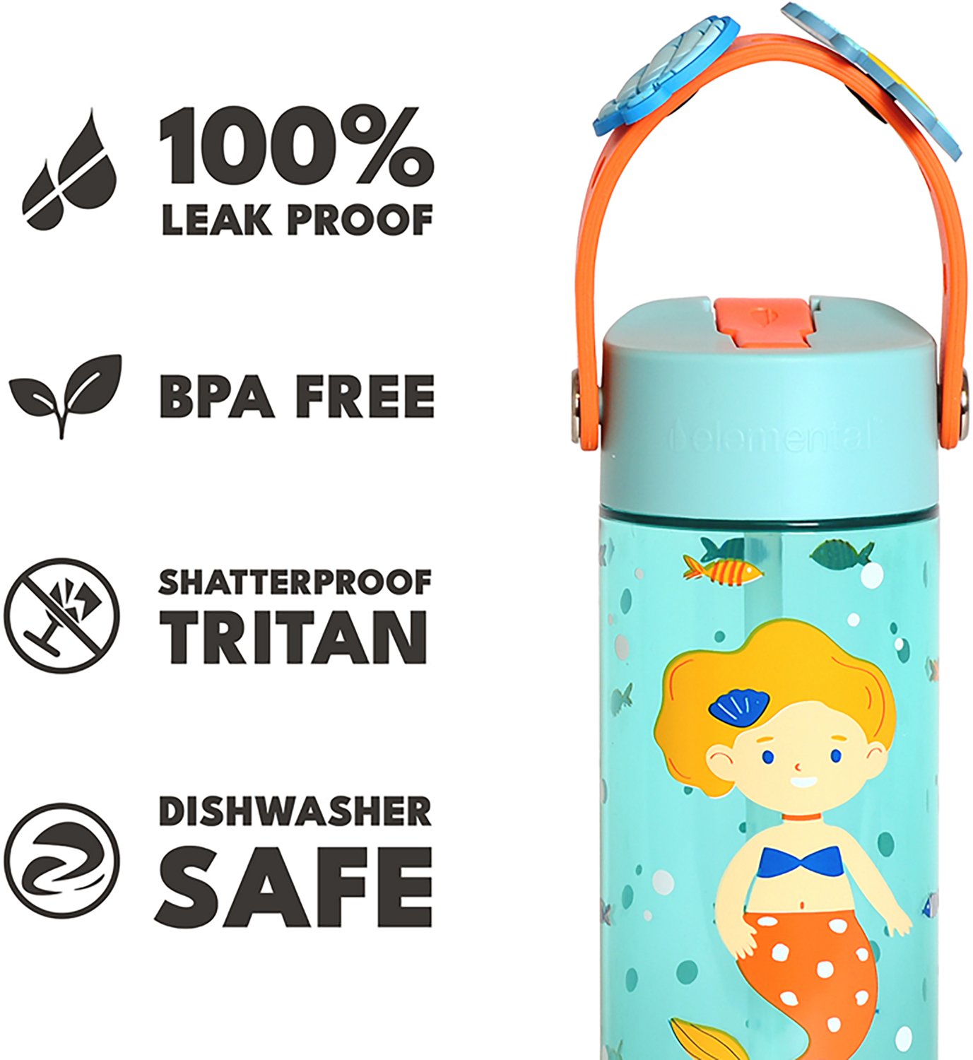 Elemental Splash Charm Tritan 18 oz Water Bottle - view number 6