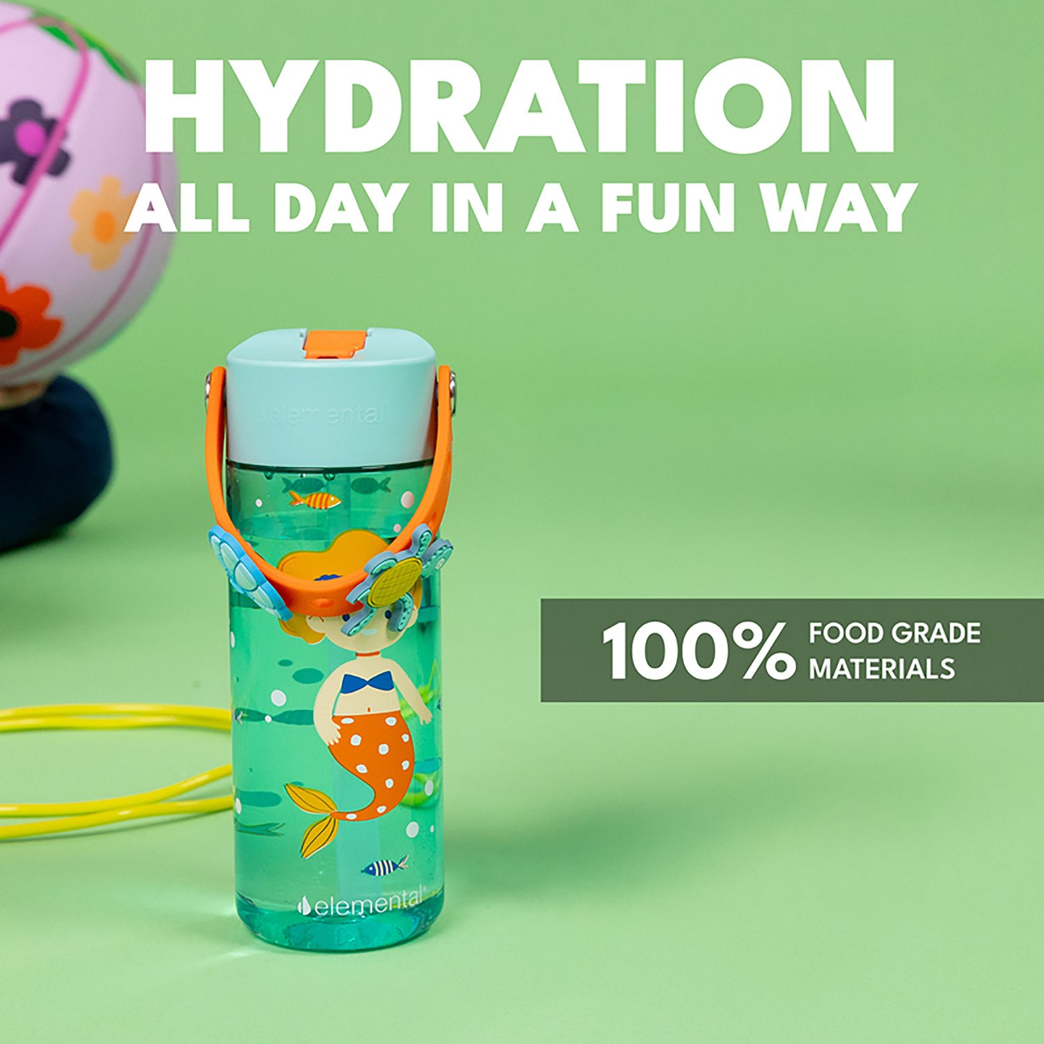 Elemental Splash Charm Tritan 18 oz Water Bottle - view number 7