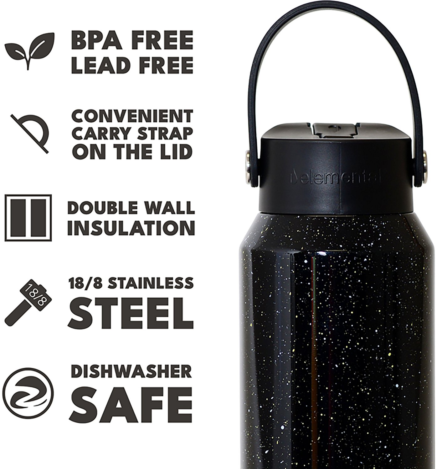 Elemental Core 40 oz Water Bottle - view number 6