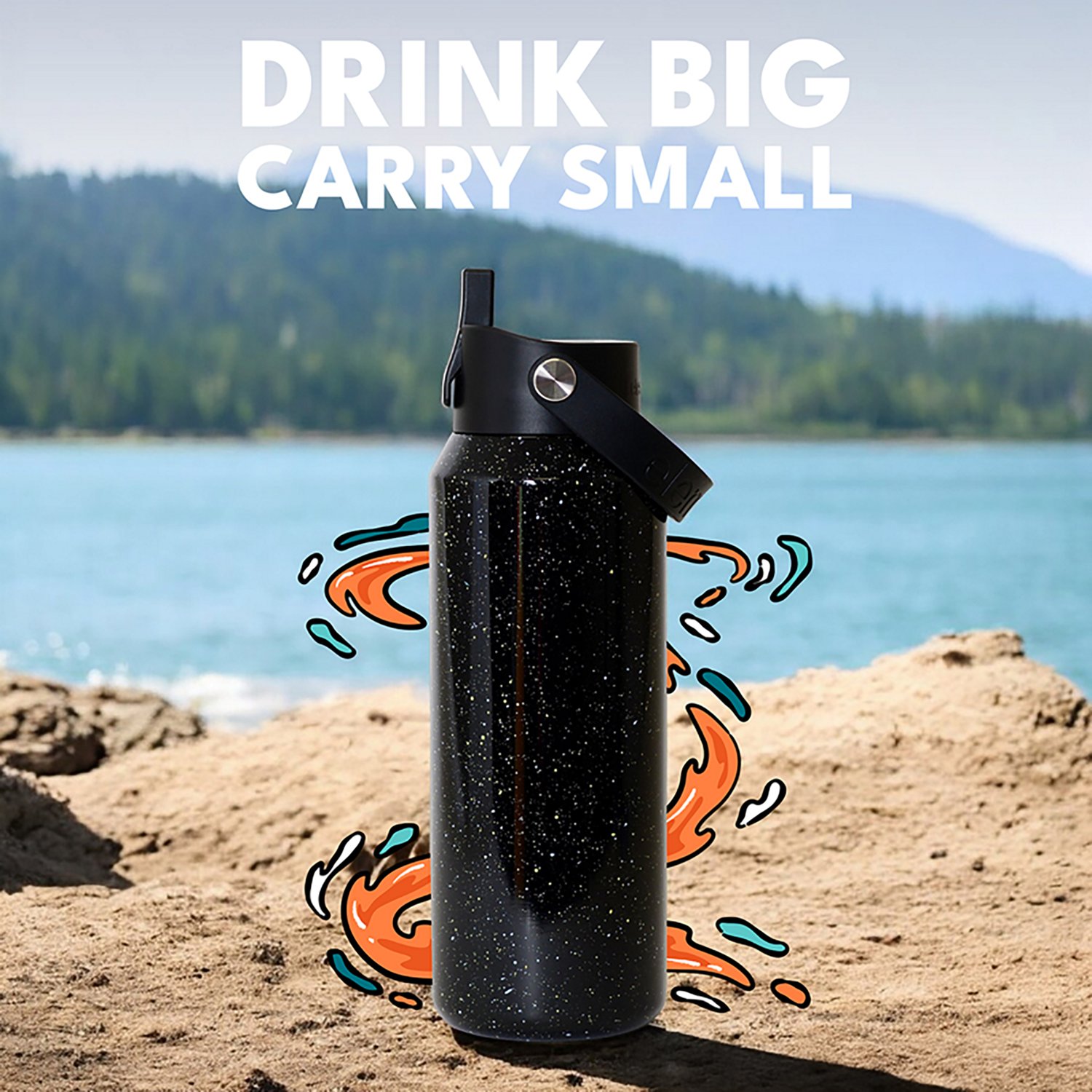 Elemental Core 40 oz Water Bottle - view number 7