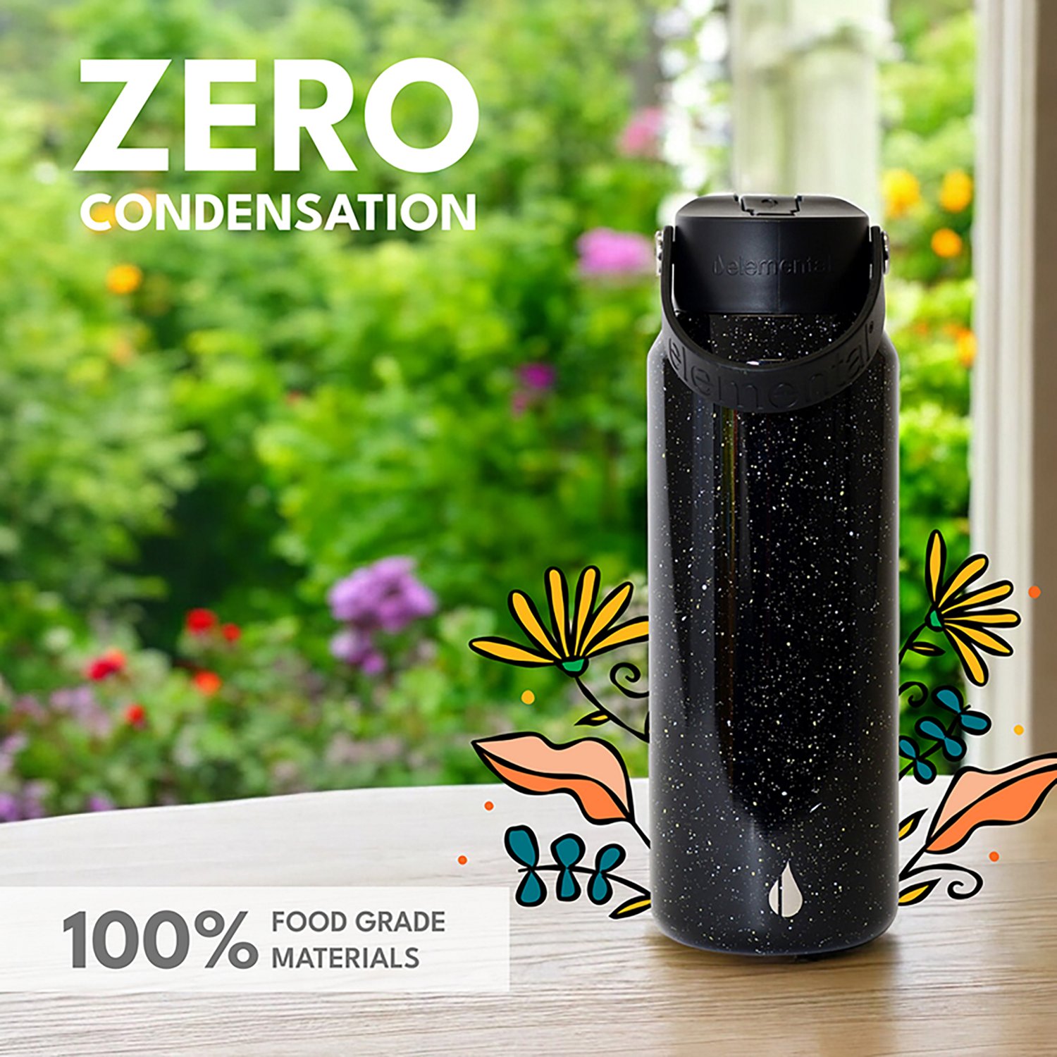 Elemental Core 40 oz Water Bottle - view number 8