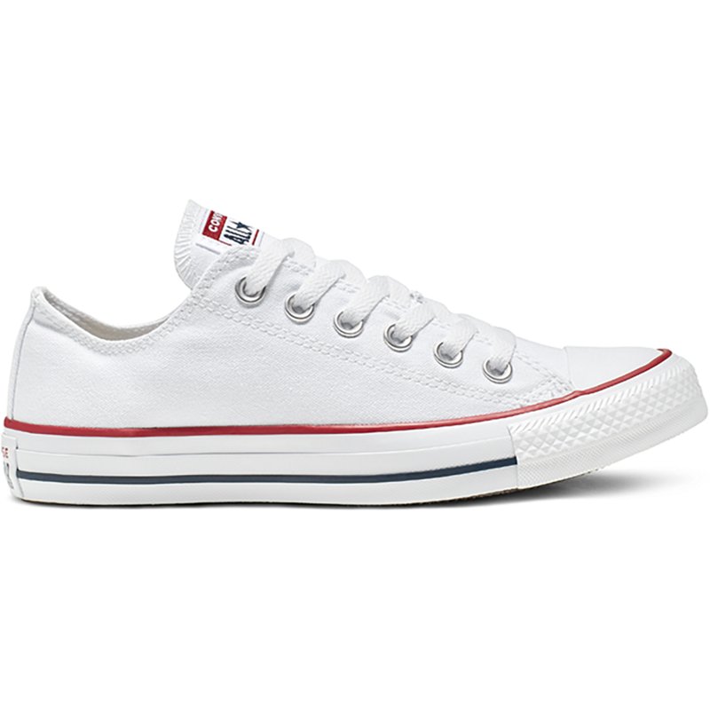 Converse Chuck Taylor All-Star Low Top Shoes, Women's, M8/W10, White/White/White