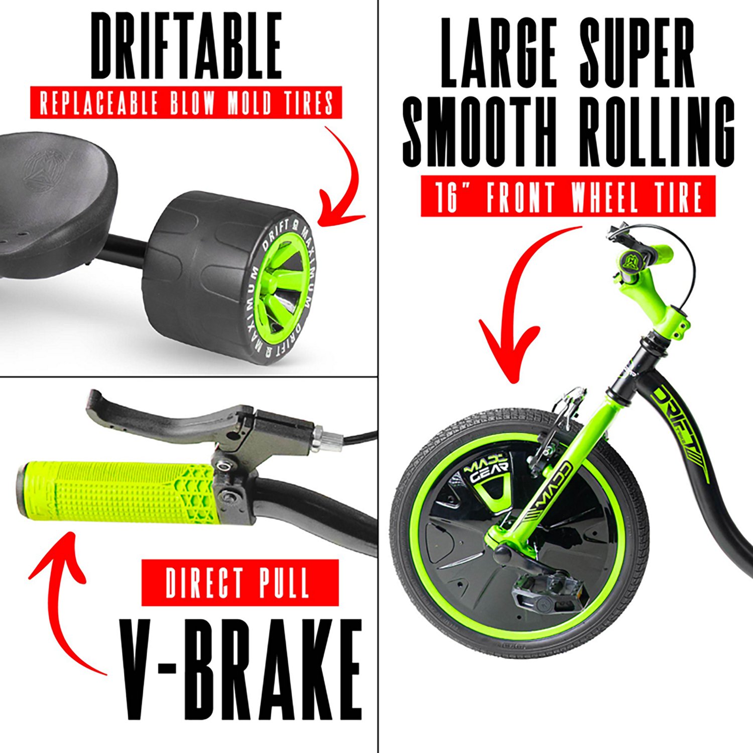Madd Gear Kids' Drift Trike - view number 4