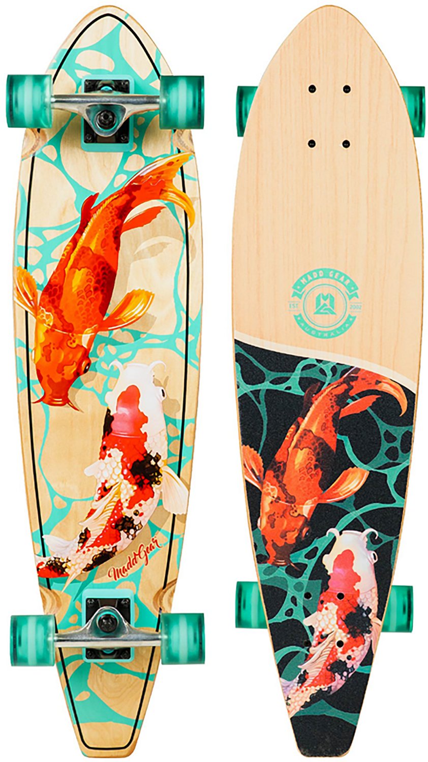 Madd Gear Duality Koi Fish 36 in Pintail Longboard