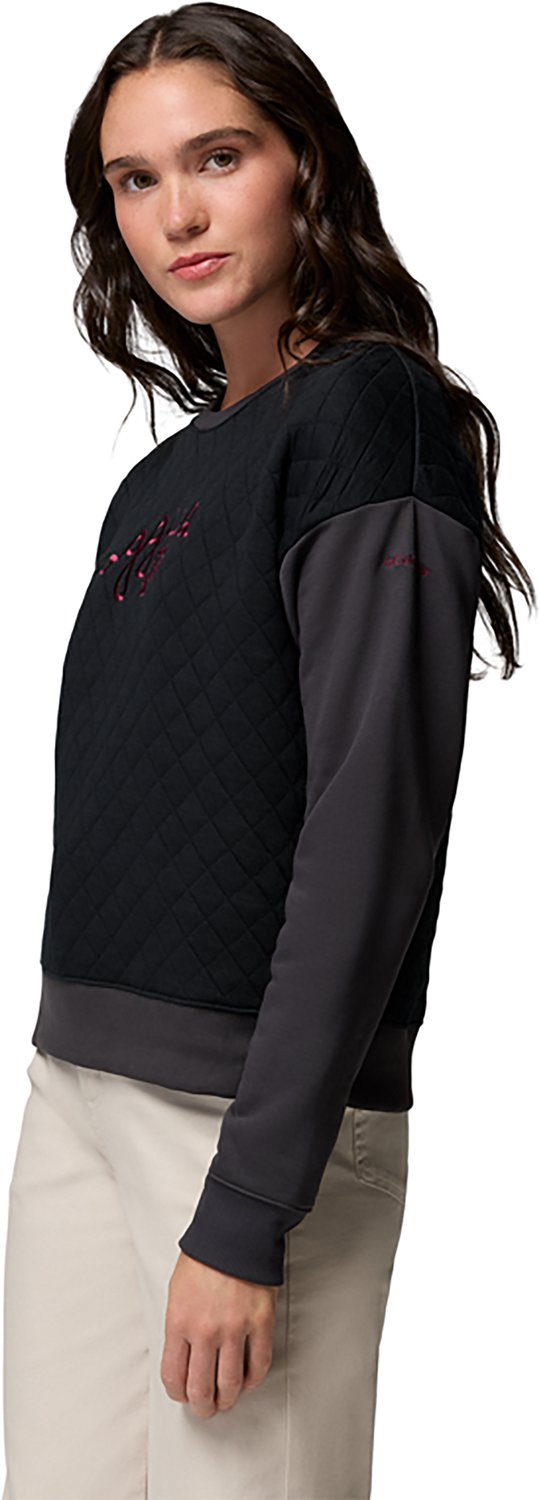 Columbia Sportswear Women's Texas A&M University CLG Hart Mountain Quilted Crew - view number 2
