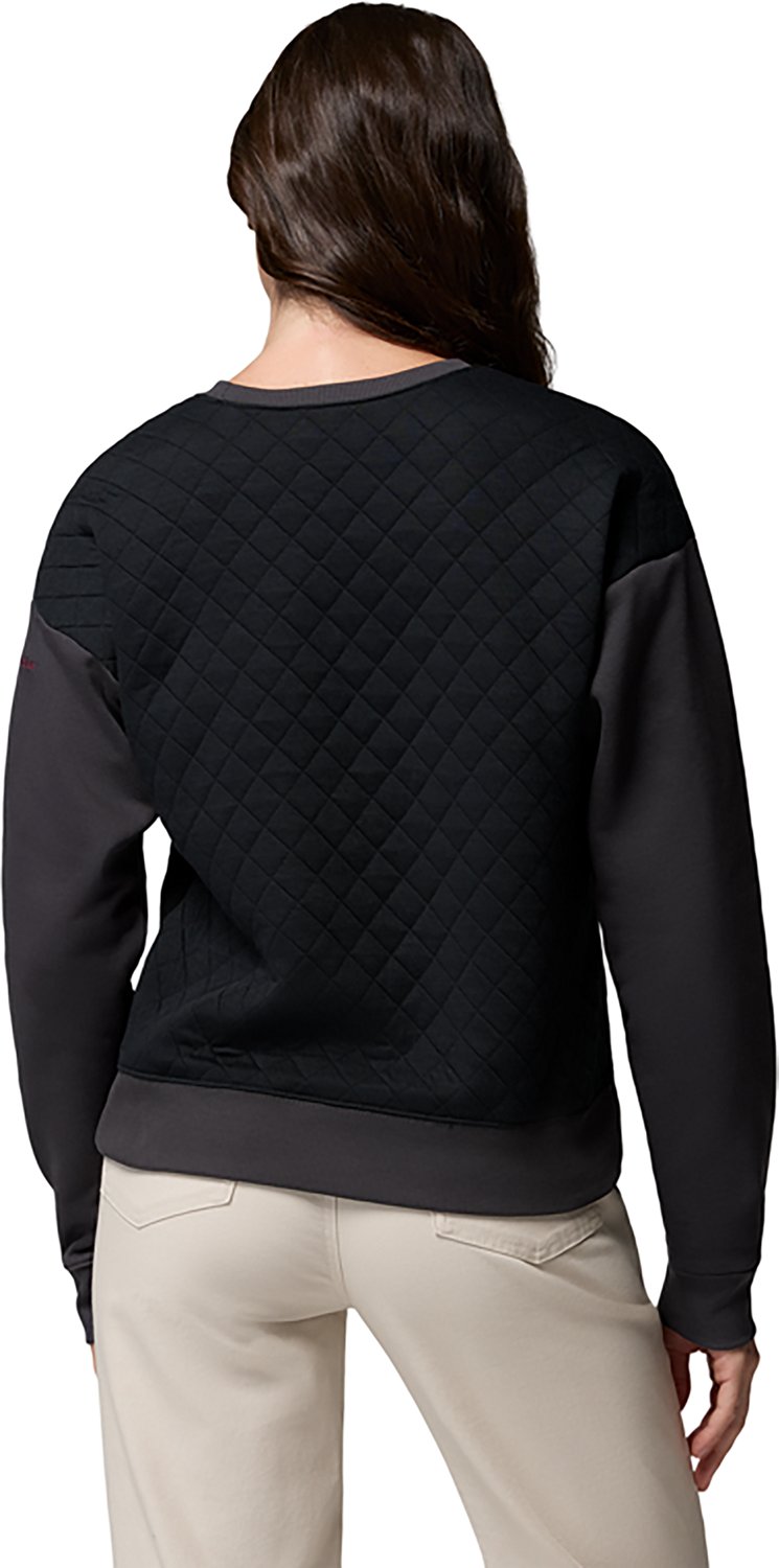 Columbia Sportswear Women's Texas A&M University CLG Hart Mountain Quilted Crew - view number 3