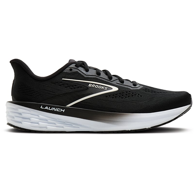 Brooks Women's Launch 12 Running Shoes, Black/Grey