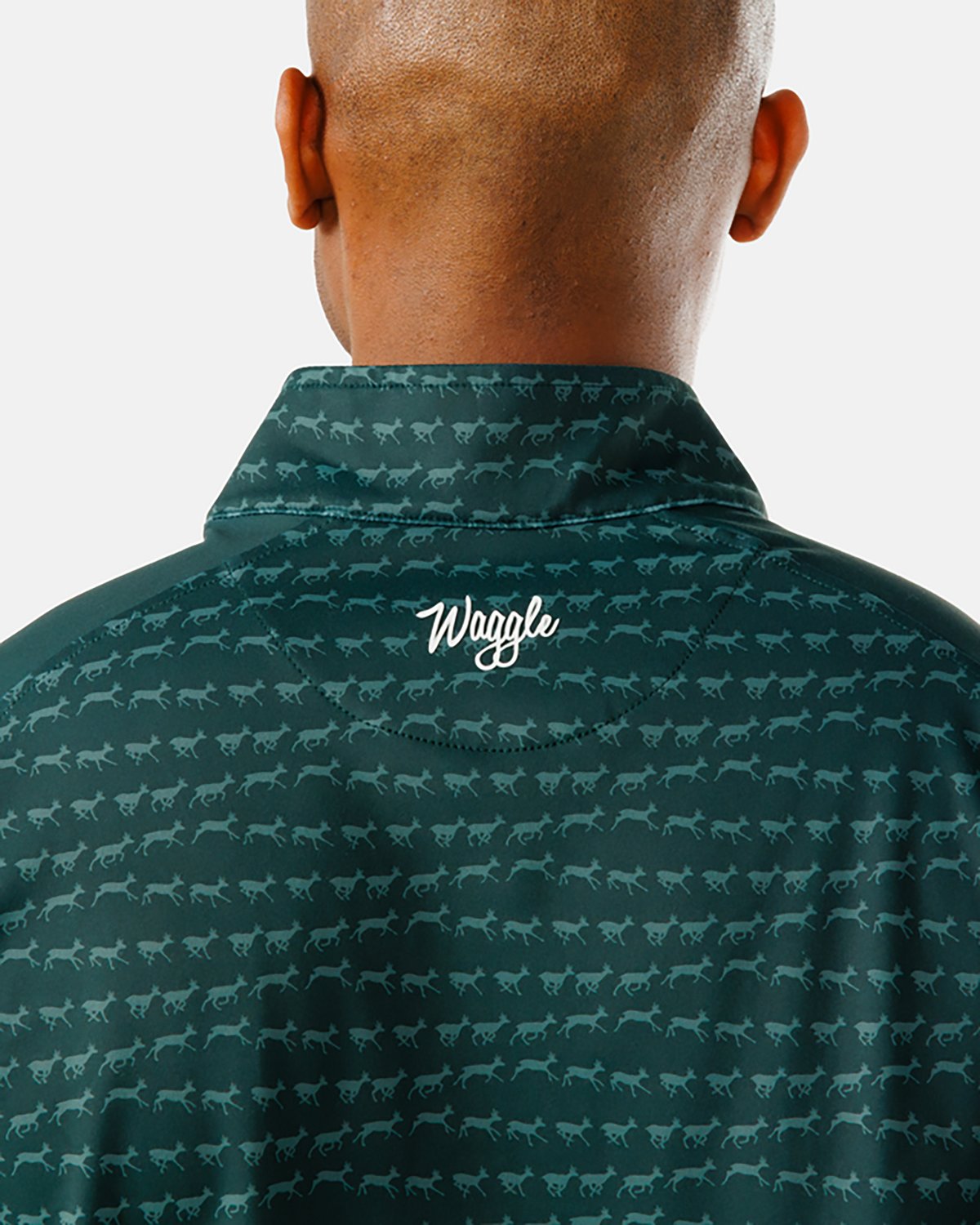 Waggle Men's Stag Twilight Quarter-Zip Pullover - view number 3