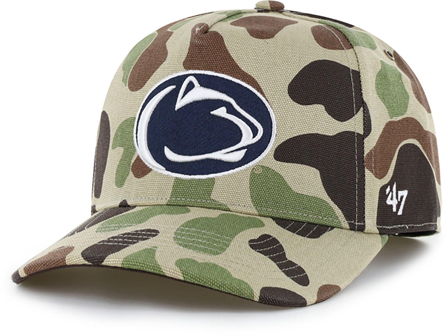 '47 Adults' Penn State Carhartt Duck Camo Hitch Cap